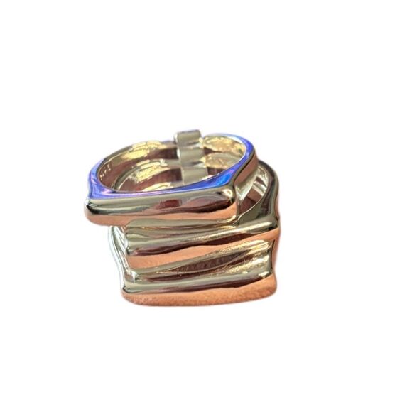 The trio statement ring in 925 silver - Picture 10 of 11